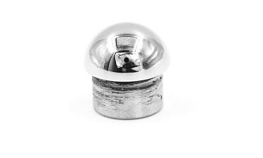 Заглушка для трубы Ø16 мм литая сферическая полированная (AISI 304) k264 купить в Ростове-на-Дону