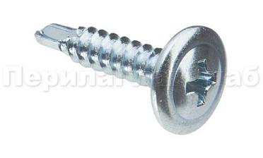 Саморез с пресс-шайбой и сверлом 4,2х19 мм, оцинковка М-3307 купить в Ростове-на-Дону