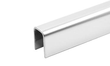 Профиль П-образный, L=2500 мм, t=1 мм, для стекла 8 мм, полир. (AISI 304) t115 PSS купить в Ростове-на-Дону