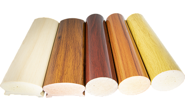 Комплект образцов ПВХ поручня фигурный + текстурный (5 видов) Фk889  купить в Ростове-на-Дону