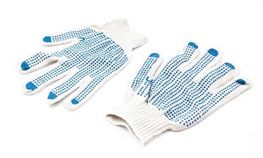 Перчатки х/б, точка Ф-0809 купить в Ростове-на-Дону