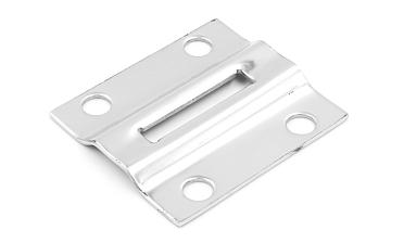 Боковой крепеж стойки под Ø38.1 мм, полированный (AISI 316) k056-2 купить в Ростове-на-Дону
