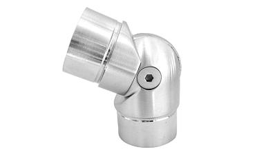 Поворот литой, внутренний, шарнирный, под Ø50.8х1.5 мм, шлифованный, AISI 304 Фk011-6 купить в Ростове-на-Дону