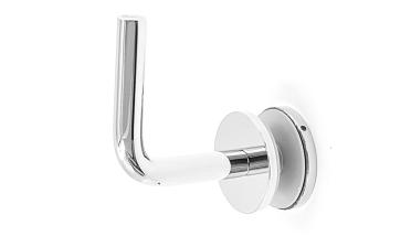 Держатель поручня на стекло 10-17 мм, полированный (AISI 304) k008 купить в Ростове-на-Дону