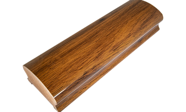 Пластиковый поручень фигурный текстурный, цвет Венге, длина 4м k897-3  купить в Ростове-на-Дону