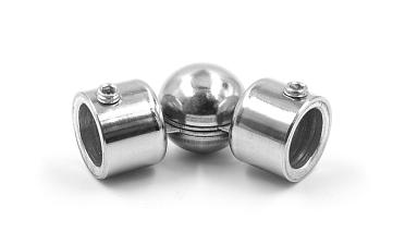 Поворот ригеля 12 мм, штампованный, регулируемый, шаровый, внешний (AISI 304) k251 купить в Ростове-на-Дону