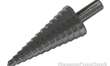 Сверло ступенчатое HSS 6-30 мм k447 купить в Ростове-на-Дону