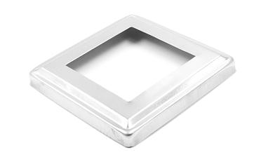 Низ стойки штампованный 135х135 мм, для трубы 81х81 мм, фигурный AISI 304 k376 купить в Ростове-на-Дону