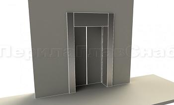 Облицовка портала лифта в Ростове-на-Дону. Готовые проекты ПерилаГлавСнаб