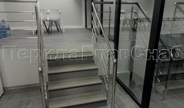 Перила с четырьмя ригелями  в Ростове-на-Дону. Готовые проекты ПерилаГлавСнаб