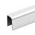 Профиль П-образный, L=2500 мм, t=1 мм, для стекла 8 мм, шлиф. (AISI 304)  t115 SSS купить в Ростове-на-Дону