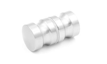 Дверная ручка "кноб", алюминий-хром, шлифованный t692 AL SSS купить в Ростове-на-Дону