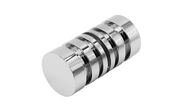 Дверная ручка «кноб» для душа, алюминий-хром, полированная t694 ALPC купить в Ростове-на-Дону