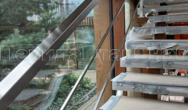 Перила с двумя ригелями в Ростове-на-Дону. Готовые проекты ПерилаГлавСнаб