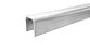 Профиль П-образный, L=2000 мм, t=1.5 мм, для стекла 12 мм, шлиф. (AISI 304) Ф-0455