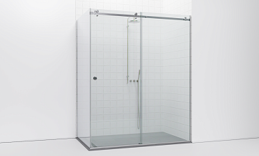 Комплект фурнитуры для раздвижной душевой перегородки, угловой, на профиле t552-1 купить в Ростове-на-Дону