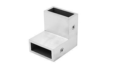 Соединитель труба-труба 90°, для трека 30х10 мм, 90°, AISI 304, шлифованный t460 SSS купить в Ростове-на-Дону