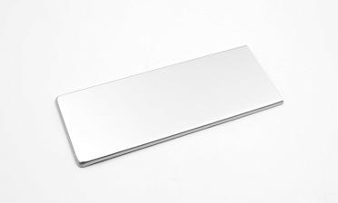 Торцевая заглушка 49х118 мм на зажимной алюминиевый профиль k601-12  купить в Ростове-на-Дону