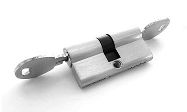 Личинка латунная 30х30мм для замка t155 ключ-ключ t155-101 SSS купить в Ростове-на-Дону