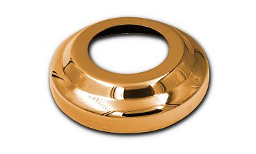 Низ стойки Ø38.1 мм, S=0.8 мм, внешний Ø78х12 мм, золото Фk007-88 купить в Ростове-на-Дону