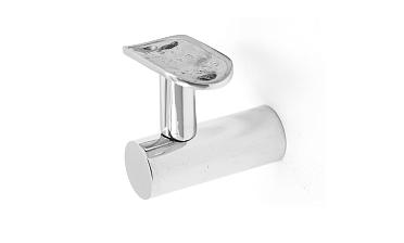 Держатель поручня к стойке Ø38.1 мм, с ложементом для трубы Ø50.8 мм полированный, литой (AISI 304) k243 купить в Ростове-на-Дону