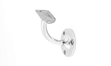 Пристенок с ложементом под Ø50.8 мм, вынос 70х45, Ø60х3 мм, литой, 25х45х2 мм, полированный, (AISI 316) k234-2 купить в Ростове-на-Дону