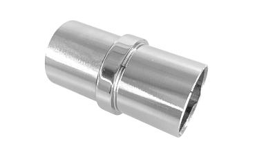Соединитель трубы Ø25.1х1.45мм, полированный, AISI 304, с насечками k086-25 купить в Ростове-на-Дону