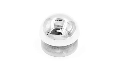 Заглушка литая сферическая на трубу Ø42.4х1.5 мм (AISI 304) полированная k272  купить в Ростове-на-Дону