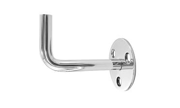 Пристенок без ложемента, вынос 70х45, Ø48х3мм, сварной, полированный, (AISI 304) k009-999 купить в Ростове-на-Дону