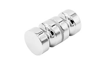 Дверная ручка «кноб», алюминий-хром, полированная t692 ALPC купить в Ростове-на-Дону