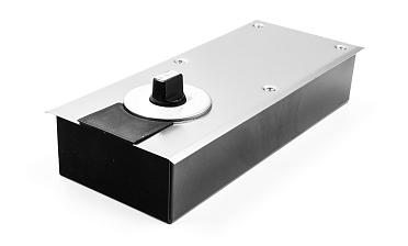 Доводчик для стеклянной двери напольный, шлифованный EN2 500 тыс.циклов  115 гр (дверь 700-900 мм , до 80 кг) t186-2 SSS купить в Ростове-на-Дону