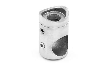 Ригеледержатель на стойку Ø38.1х16.8 мм, шлифованный, литой (AISI 304) k018-3 купить в Ростове-на-Дону