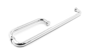 Дверная ручка-скоба 19х450х200 мм, полированная, AISI 304 t626-19 PSS купить в Ростове-на-Дону