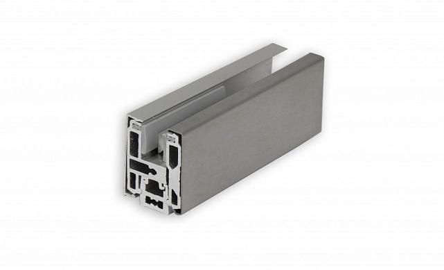 Зажимной профиль шлифованный для перегородок, L=3000 мм t42-02 SSS
