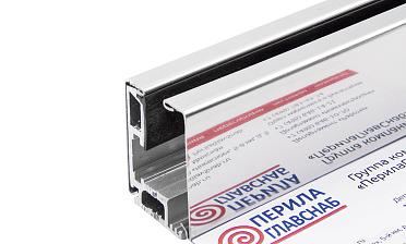 Профиль полированный зажимной для стекла 8-12 мм, С ОТВЕРСТИЯМИ, длина 3 м т40-5 PSS купить в Ростове-на-Дону