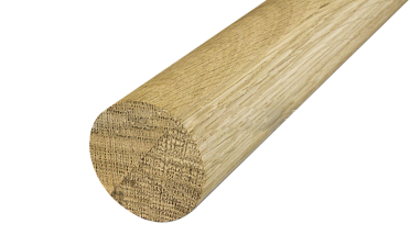 Поручень деревянный из Дуба Ø50мм -  2,0 м Премиум Ф-1662 купить в Ростове-на-Дону