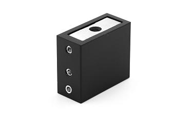 Коннектор стена-труба для прямоугольного трека 30х10 мм, нержавеющая сталь AISI 304, черная t463 BL купить в Ростове-на-Дону