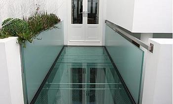 Двойное усиленное стеклянное перекрытие в Ростове-на-Дону. Готовые проекты ПерилаГлавСнаб