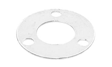 Фланец стойки 38/80 х 2 мм, 3 отв х М10 х 20, черный металл k116-38-8 купить в Ростове-на-Дону