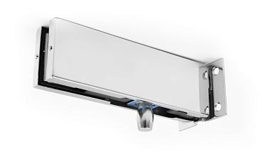 Фитинг на фрамугу с осью и монтажной пластиной, полированный t130 PSS купить в Ростове-на-Дону