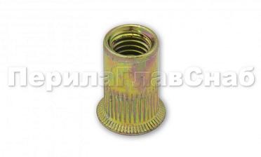 Заклепка латунь с внутр. резьбой М8, бурт №1 k478 купить в Ростове-на-Дону
