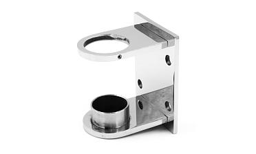 Боковой крепеж С-пластина стакан для Ø38.1 мм, (AISI 201) k339-3 купить в Ростове-на-Дону