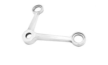 Cпайдер, литой,полированный V-200мм, AISI 304, 2х26х38, 1х18х36/40мм, нагрузки: 1кН, 2кН k288-V-2 купить в Ростове-на-Дону