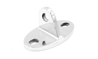 Крепление ванты(тяги) козырька к стене (AISI316), литое, полированное k658-16 купить в Ростове-на-Дону