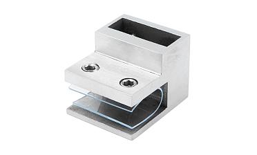 Коннектор торцевой труба-стекло, для трубы 30х10, шлиф t467 SSS купить в Ростове-на-Дону