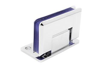 Петля для душевой кабины стена-стекло 90° с односторонним креплением, 90*55, цинк, полированная t305 PZn купить в Ростове-на-Дону