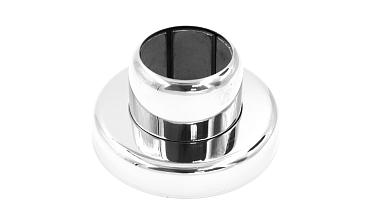 Цанга Ø38.1 мм, низ 8х82 под анкер 8 мм, (AISI 316), (для установки на деревянную ступень, бетон, крепление на 3 анкера М8) k026-3 купить в Ростове-на-Дону