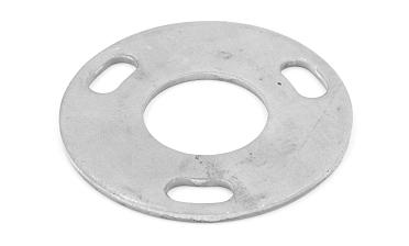 Фланец стойки 38/90 х 5 (4,3) х AISI 304 #200 3 отв х М10 х 20 k116-38-7 купить в Ростове-на-Дону