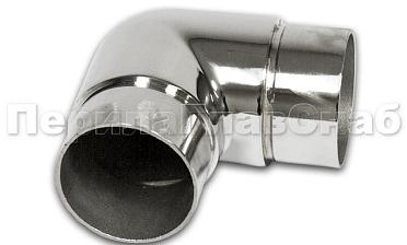 Угольник Ø50.8 мм, полированный, (AISI 304) k280 купить в Ростове-на-Дону