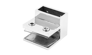 Коннектор торцевой труба-стекло, для трубы 30х10, полированный t467 PSS купить в Ростове-на-Дону